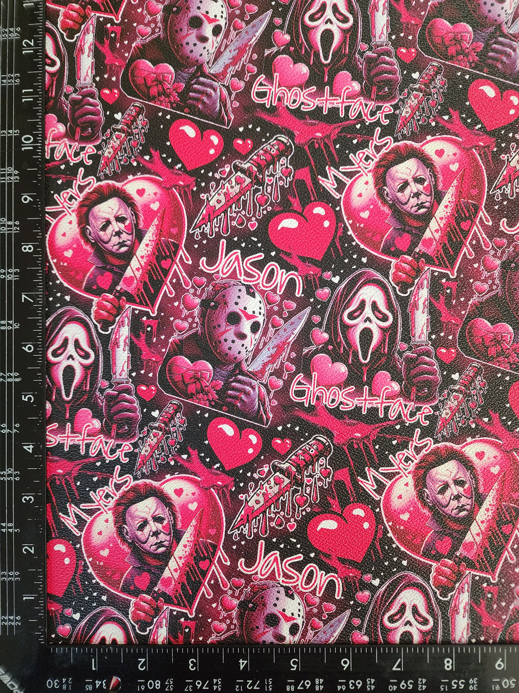 Textured Vinyl : Rainbow Horror Love - 18xwov