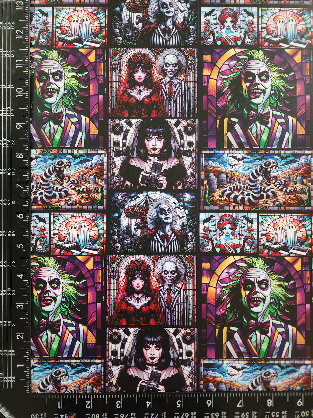 Smooth Vinyl : Stained Glass Beetlejuice - 18xwov
