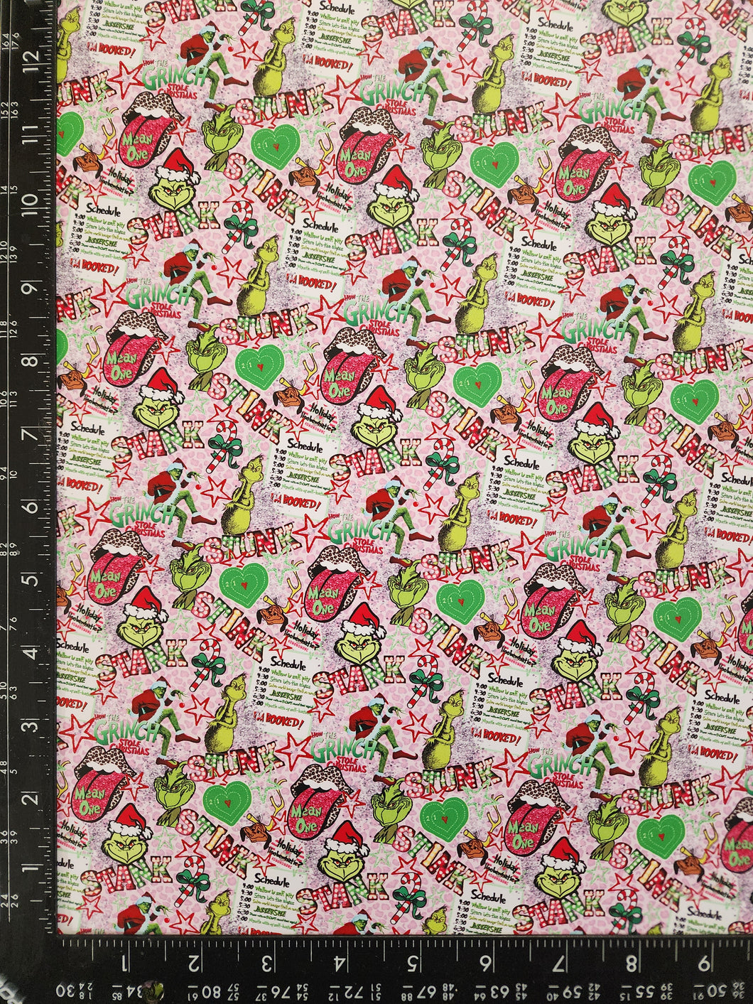 Smooth Vinyl : Pink Grinch - 18xwov