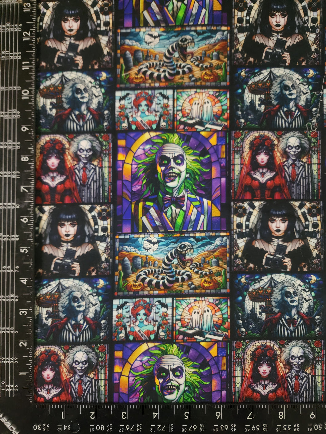RETAIL CW : Stained Glass Beetlejuice