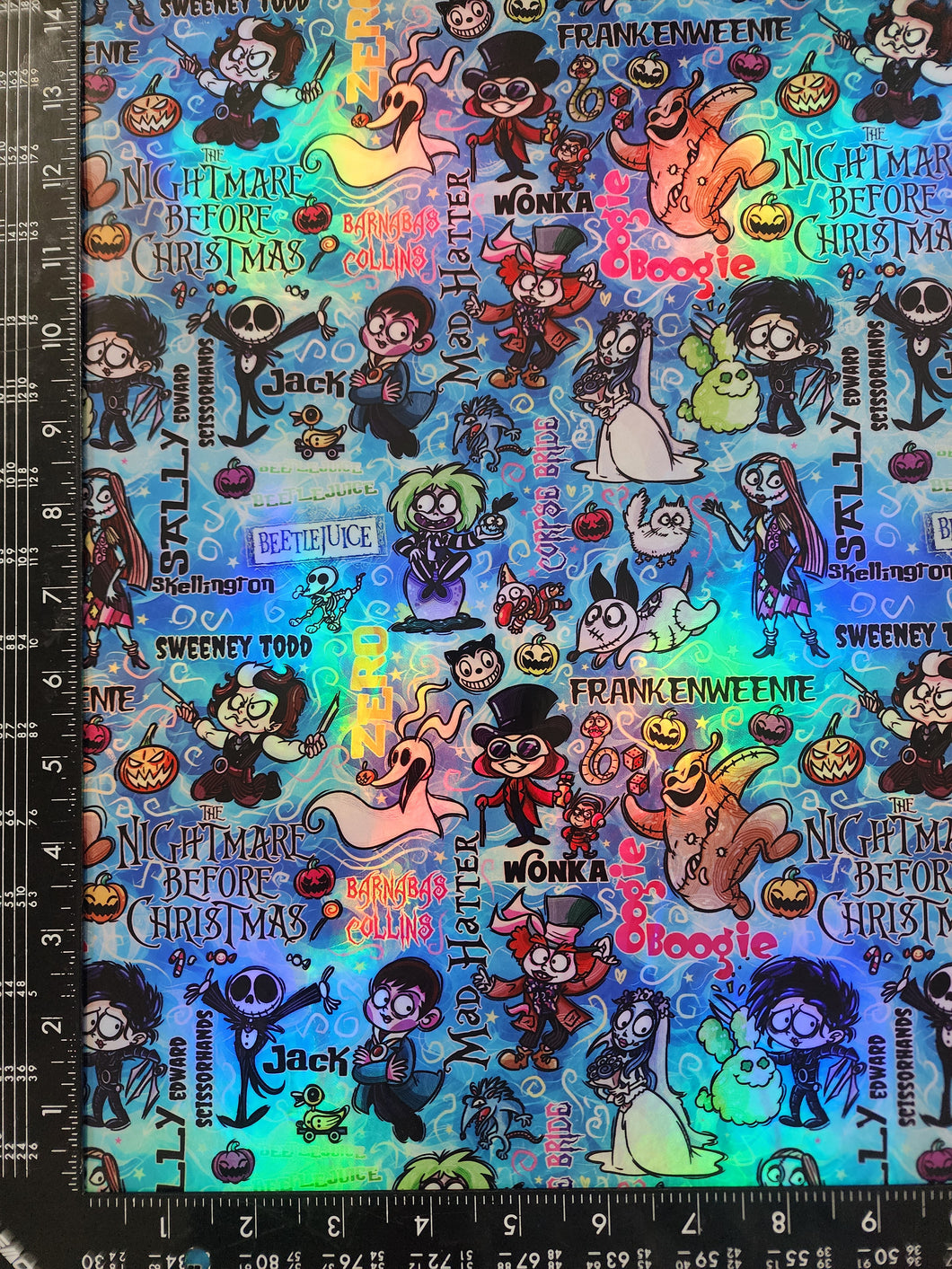 Holographic Vinyl : Burton Doodles - 12xwov